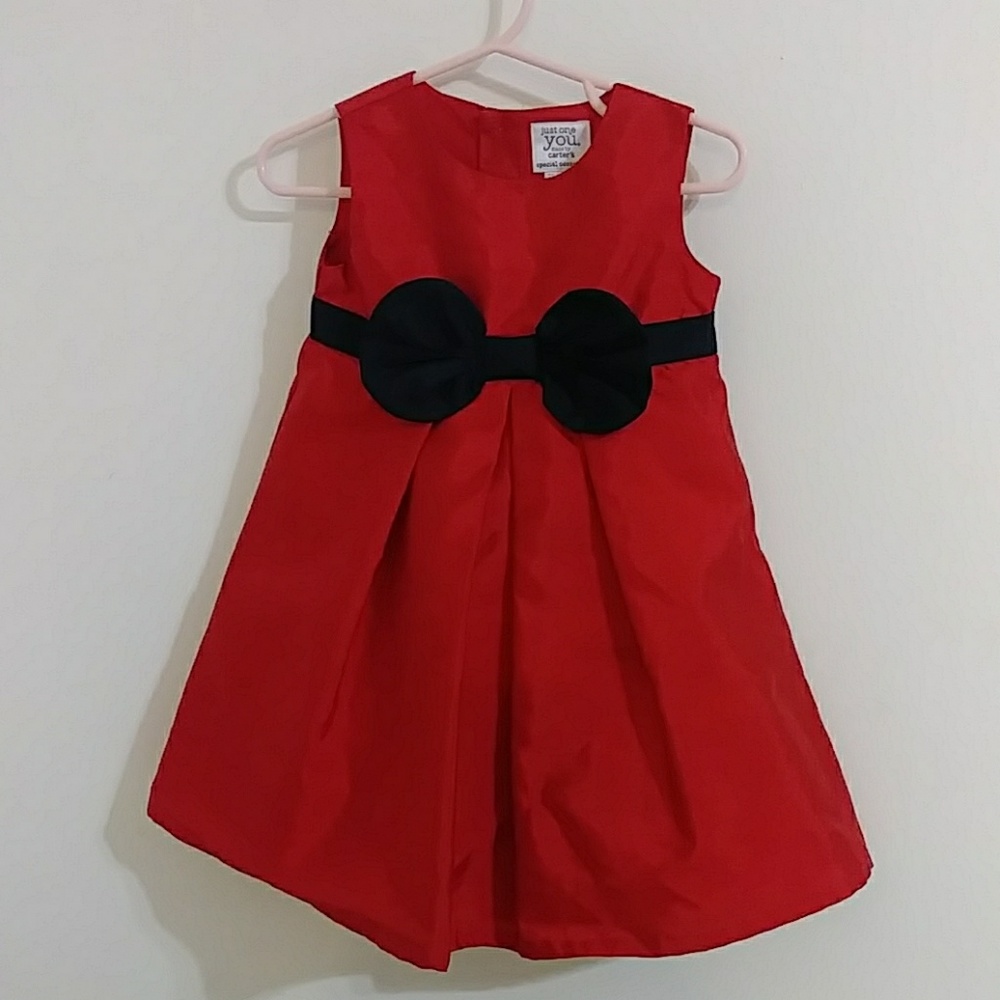 Toddler red dress
